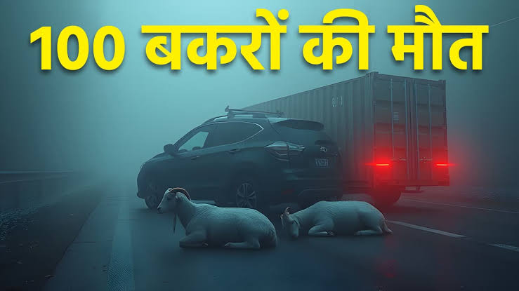 *अलीगढ़: कोहरे के कारण यमुना एक्सप्रेसवे पर बड़ा हादसा*

